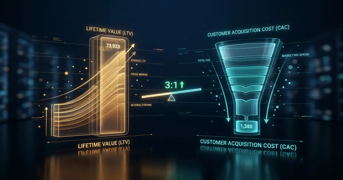 LTV vs CAC Explained: How SaaS Companies Measure Real Growth
