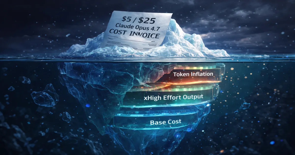 The Opus 4.7 Tokenizer Tax: Why Anthropic's 'Unchanged Pricing' Just Quietly Raised Your AI Bill 35%